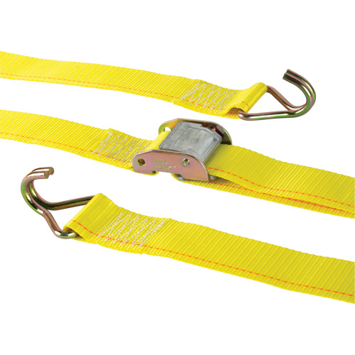 Ratchet Strap, Cam Buckle, 2" W x 12' L, 500 lbs. (227 kg) WLL Brunswick Fyr & Safety