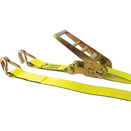 Tendeur d'arrimage pour treuil, Crochet en J, 30' , 3" , Charge d'utilisation max. 5400 lb (2449 kg) Brunswick Fyr & Safety