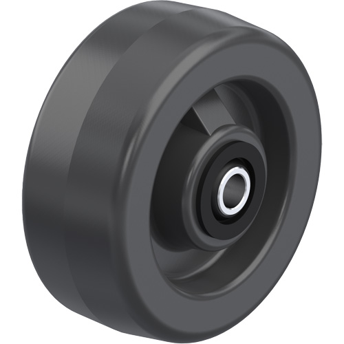 Solid Black Phenolic Wheels Brunswick Fyr & Safety