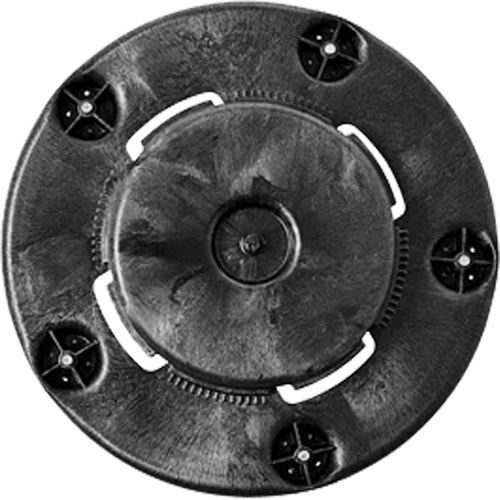 Chariot &agrave; visser Brute, Poly&eacute;thyl&egrave;ne, Noir, Convient aux contenants 20 - 55 US gal. Brunswick Fyr & Safety