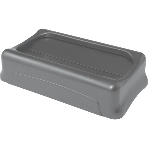 Slim Jim&reg; Top, Swing Lid, Plastic, Fits Container Size: 22" x 11" Brunswick Fyr & Safety