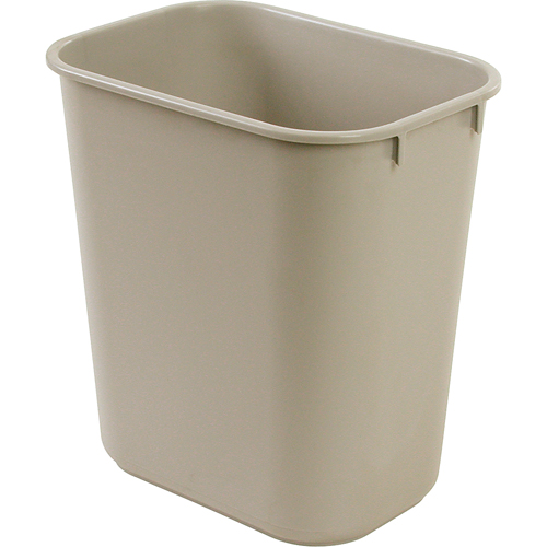Soft Wastebasket, 28 qt., Plastic Brunswick Fyr & Safety