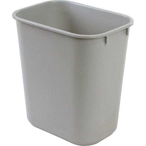 Soft Wastebasket, 28 Quarts, Plastic Brunswick Fyr & Safety