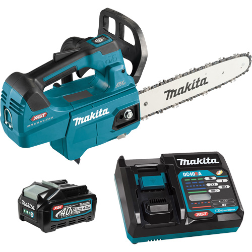 XGT Cordless Brushless Top Handle Chainsaw, 12", Battery Powered, 40 V Brunswick Fyr & Safety
