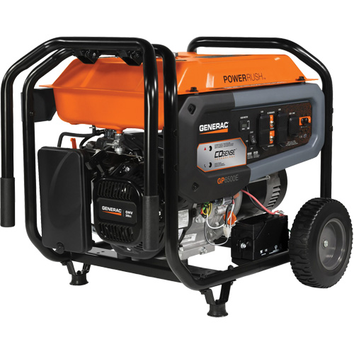 Portable Generator with COsense&reg; Technology, 8125 W Surge, 6500 W Rated, 120 V/240 V, 7.9 gal. Tank Brunswick Fyr & Safety