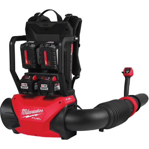 M18 FUEL Dual Battery Backpack Blower Kit, 18 V, 155 MPH Output, Battery Powered Brunswick Fyr & Safety