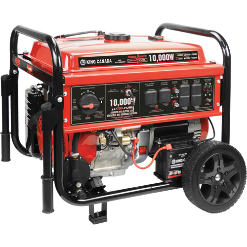 Tri-Fuel Generator with Electric Start Brunswick Fyr & Safety