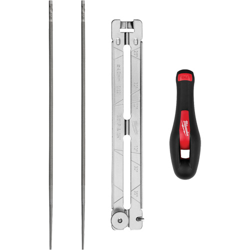 4-Piece 5/32” Saw Chain Sharpening Set Brunswick Fyr & Safety