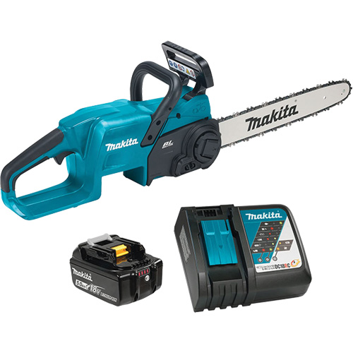 LXT Brushless Rear Handle Chainsaw Kit, 16", Battery Powered, 18 V Brunswick Fyr & Safety