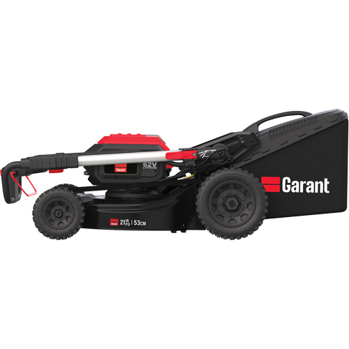 Ensemble tondeuse &agrave; gazon &eacute;lectrique de premi&egrave;re qualit&eacute; de 21", Pouss&eacute;e, &agrave; pile, Largeur de coupe 20" Brunswick Fyr & Safety