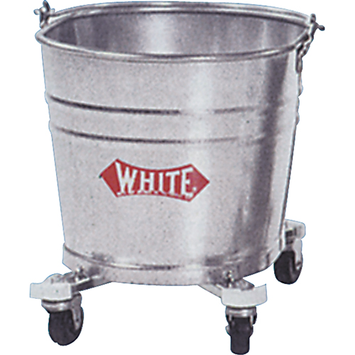 Steel Mop Buckets, 6.5 US Gal. (26 qt.) Capacity Brunswick Fyr & Safety