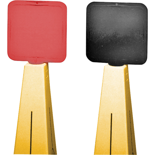 &eacute;criteau &agrave; enclencher sur c&ocirc;ne de signalisation Brunswick Fyr & Safety