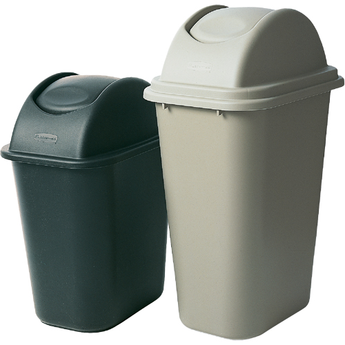 Soft Wastebasket, 14 Quarts, Plastic Brunswick Fyr & Safety