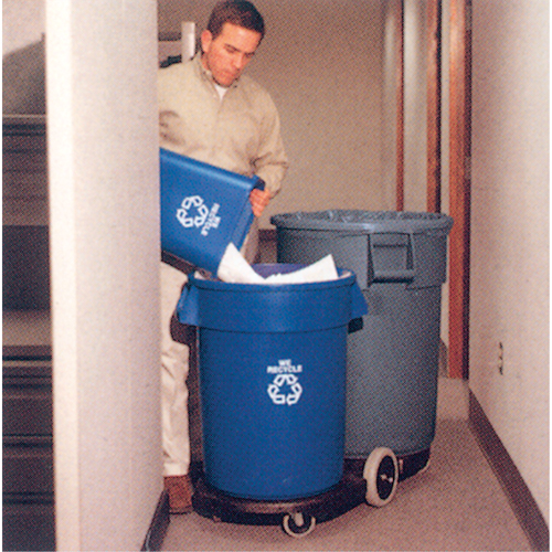 Socle roulant Tandem Brute, Noir Brunswick Fyr & Safety