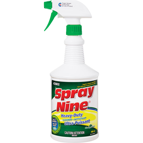 Nettoyant pour les gros travaux, 946 ml, Bouteille &agrave; g&acirc;chette Brunswick Fyr & Safety