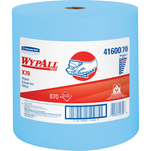 Chiffons X70, Robuste, 13-2/5' lo x 12-1/2" la Brunswick Fyr & Safety