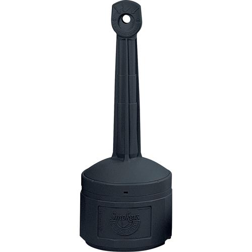 Cendriers Smoker's Cease-Fire, Sur pied, Plastique, Capacit&eacute; 1 gal. US, Hauteur 30" Brunswick Fyr & Safety