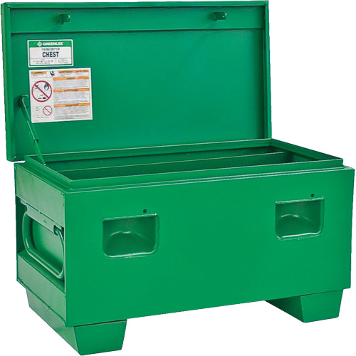 Chest Box, 36" W x 19" D x 17" H, Green Brunswick Fyr & Safety