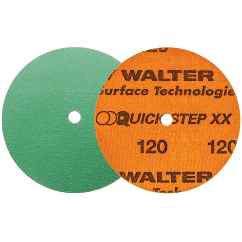 Disque de ponçage QUICK-STEP XX, dia 5", Grain 120, C&eacute;ramique Brunswick Fyr & Safety