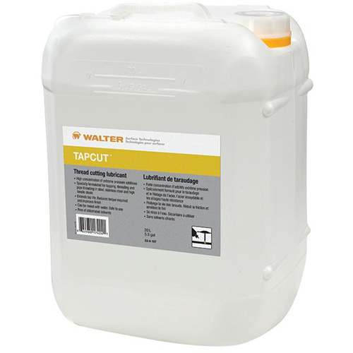 Lubrifiant de filetage TAPCUT, 20 L Brunswick Fyr & Safety
