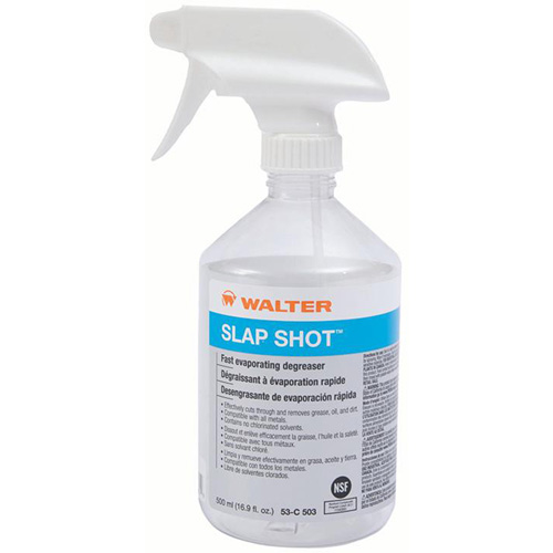 Pulv&eacute;risateur &agrave; main reremplissable vide pour SLAP SHOT, Ronde, 500 ml, Plastique Brunswick Fyr & Safety