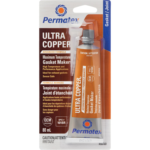 Compos&eacute; &agrave; joints Ultra Copper, 80 ml, Tube, Cuivre Brunswick Fyr & Safety