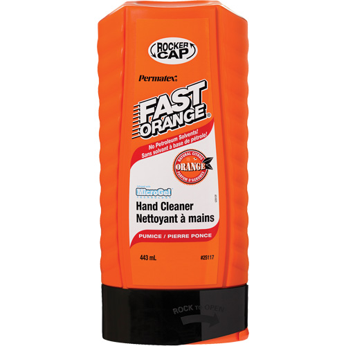 Hand Cleaner, Pumice, 443 ml, Bottle, Orange Brunswick Fyr & Safety