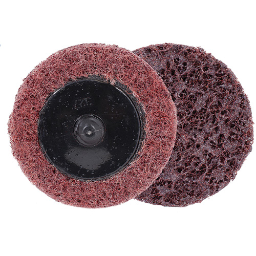 Disque de conditionnement de surface, 2" dia., Grain Moyen, Oxyde d'aluminium Brunswick Fyr & Safety