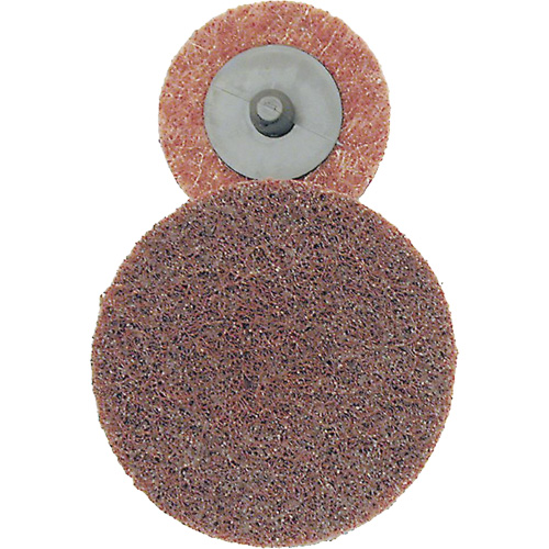 Disque de conditionnement de surface, 2" dia., Grain Cors&eacute;, Oxyde d'aluminium Brunswick Fyr & Safety