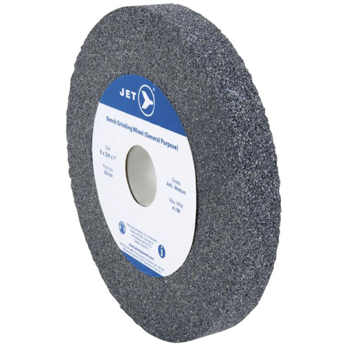 Bench Grinding Wheel, 6" x 1", 1" Arbor Brunswick Fyr & Safety