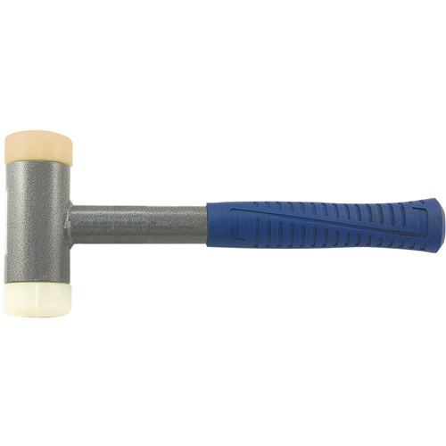 Heavy-Duty Soft-Face Dead Blow Hammer, 2.25 lbs. Head Weight, Polyurethane Face, Tubular Steel Handle Brunswick Fyr & Safety