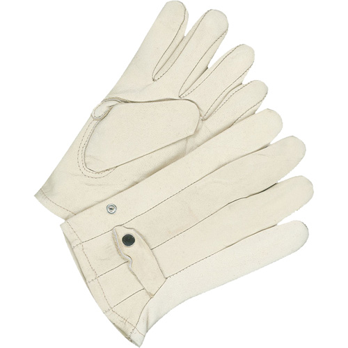 Gants classiques de cordeur, 10, Paume Cuir fleur de vache Brunswick Fyr & Safety