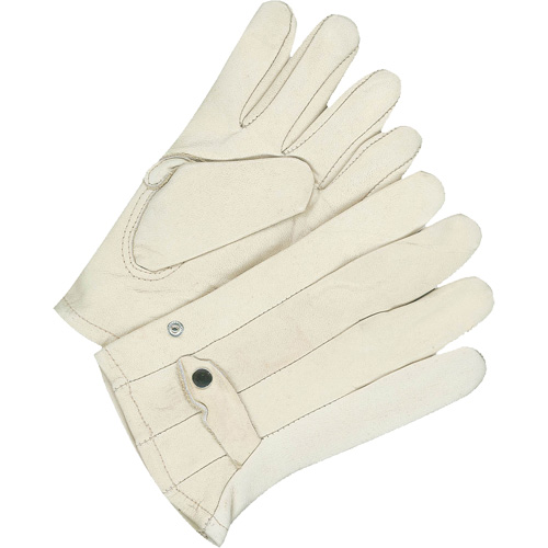 Gants classiques de cordeur, 8, Paume Cuir fleur de vache Brunswick Fyr & Safety