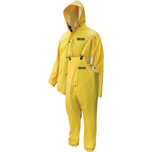 V&ecirc;tements imperm&eacute;ables ignifuges en trois morceaux Deny, 2T-Grand, Jaune Brunswick Fyr & Safety
