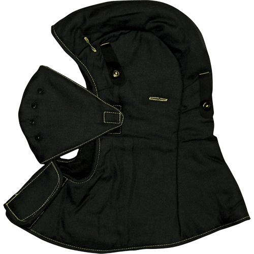 Doublure FR pour casque CarbonX avec visi&egrave;re, Noir, Coton/Jersey/Tissu crois&eacute; Brunswick Fyr & Safety