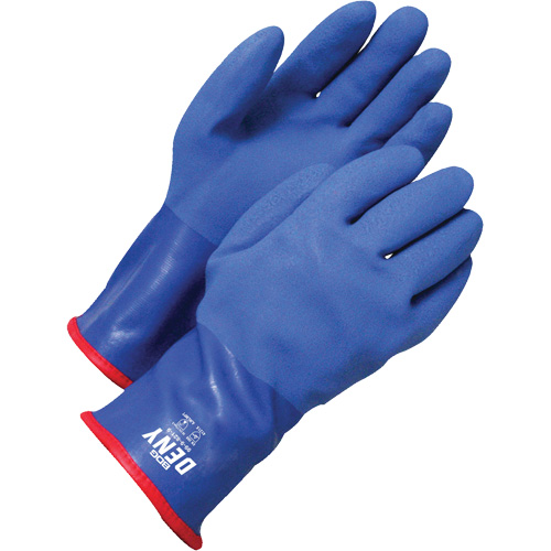 Deny Coated Gloves, Size 10, 12" L, PVC, Acrylic Inner Lining Brunswick Fyr & Safety