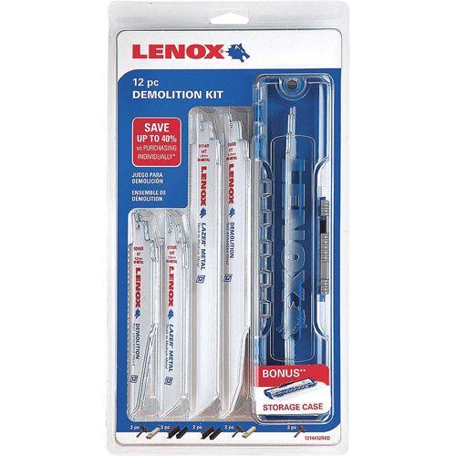 Demolition Reciprocating Saw Blade Kit Brunswick Fyr & Safety