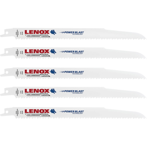 Lames de scie circulaire &agrave; coupe &agrave; sec, Bim&eacute;tal, 6 Dents par pouce, 9" lo x 3/4" la Brunswick Fyr & Safety
