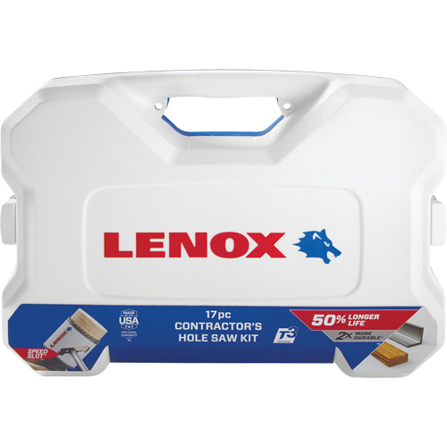 Contractor's Speed Slot&reg; Hole Saw Kit, 17 Pieces Brunswick Fyr & Safety