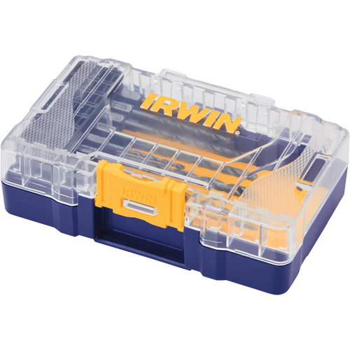 Jeu de forets s&eacute;rie courte, 12 morceaux, Acier rapide Brunswick Fyr & Safety