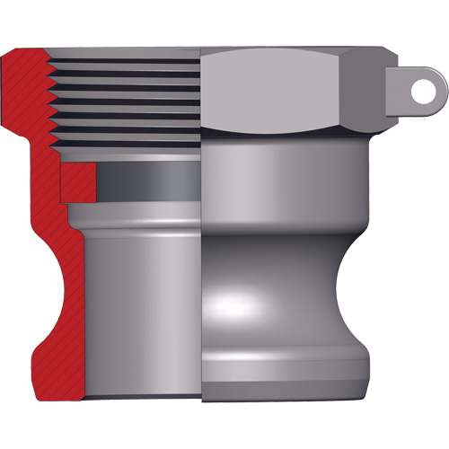 Adaptateur &agrave; came et cannelure Dixon Brunswick Fyr & Safety