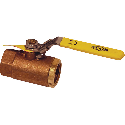Safety-Vented Ball Valve, Bronze, Manual, FNPT x FNPT Brunswick Fyr & Safety