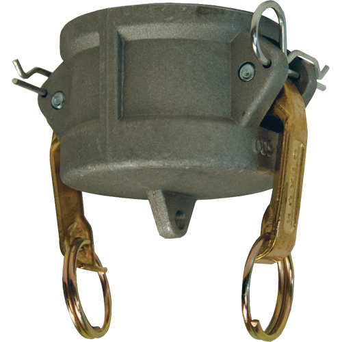 Couvercle anti-poussi&egrave;re &agrave; came et cannelure Global, Aluminium, Type DC, 2" Brunswick Fyr & Safety