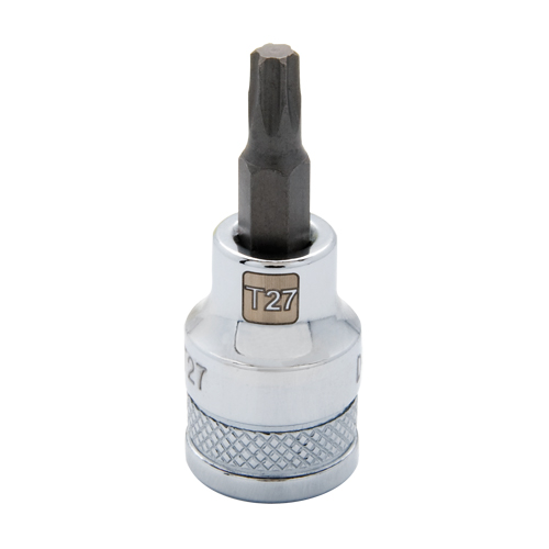 Bit Socket, Torx&reg;, T15 x 1.89" L, 3/8" Drive Brunswick Fyr & Safety