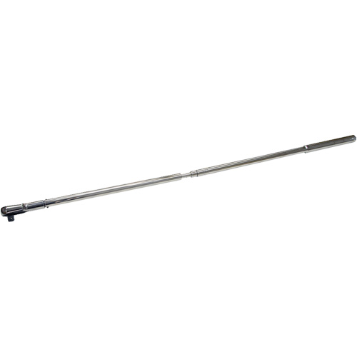 Micro-Adjustable Fixed-Head Torque Wrench, Click, 1" Square Drive, 200 - 1000 ft-lbs. Brunswick Fyr & Safety