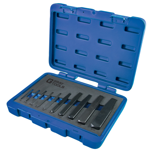 Screw Extractor Set, Carbide/Chromium Steel/High Speed Cobalt/High Speed Steel, 10 Pieces Brunswick Fyr & Safety
