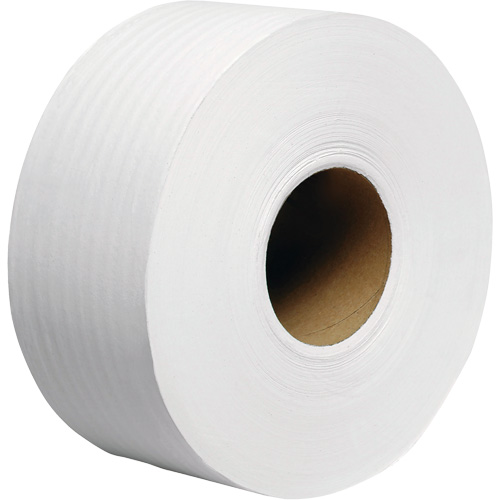 Scott&reg; Essential Toilet Paper Rolls, Jumbo Roll, 1 Ply, 2000' Length, White Brunswick Fyr & Safety