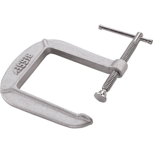 Serre-joint en C de s&eacute;rie l&eacute;g&egrave;re, Capacit&eacute; de 3" (76 mm), Profondeur de gorge de 4-1/2" (114 mm) Brunswick Fyr & Safety