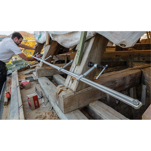 Serre-joint enti&egrave;rement en acier &agrave; double force variable Brunswick Fyr & Safety