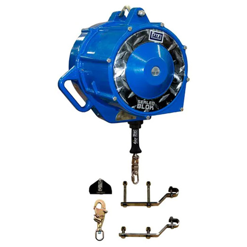Descendeur DBI-SALA Rollgliss, 200' lo, cordage C&acirc;ble en acier inoxydable Brunswick Fyr & Safety